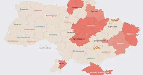 Полтавщину атакують «шахеди»: безпілотники на півночі області прямують до Миргор