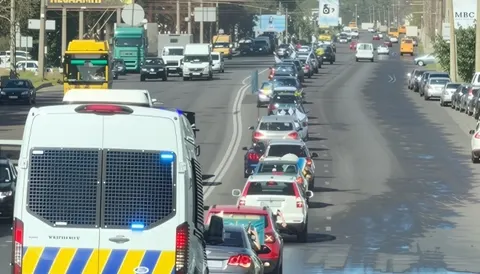 У Полтаві автопробігом відзначили 35-ту річницю Незалежності