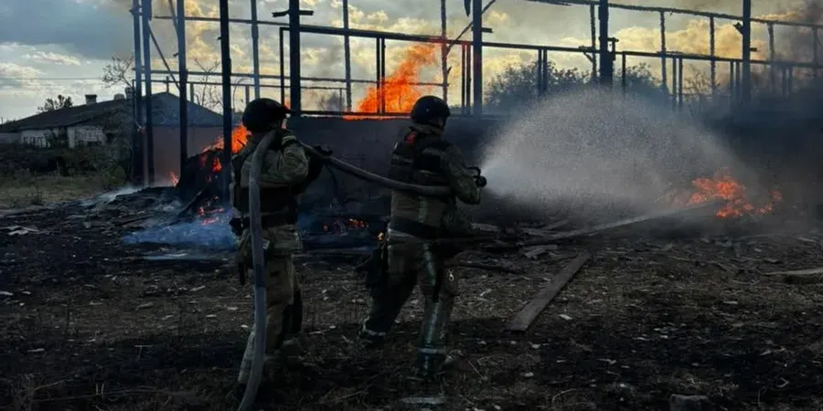 Атака дронів на Полтавщині: влучання в об'єкт критичної інфраструктури, виникла пожежа