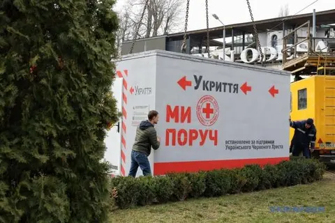 У Полтаві визначили місця для перших чотирьох мобільних укриттів