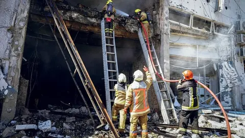 На Полтавщині росіяни вдарили по рятувальниках під час ліквідації наслідків обстрілу