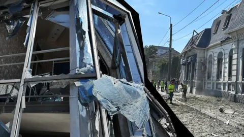 Атака на Кременчук: троє поранених, пошкоджені будинки й авто