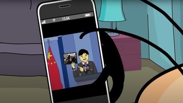 Війна в Україні.  У новій серії російськомовного мультфільму Китай нападає на Росію
