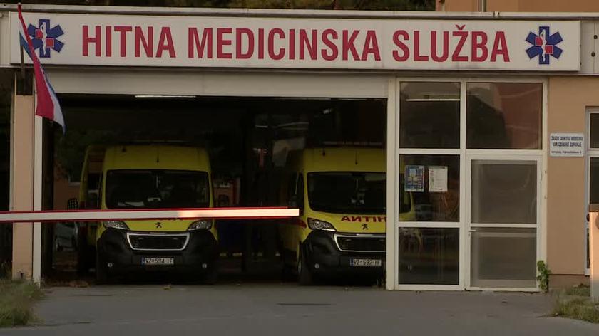 Лікарня у Вараждіні, де перебувають постраждалі поляки після аварії автобуса 