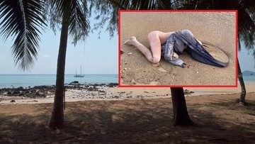 Таїланд.  Правоохоронці отримали повідомлення про тіло на пляжі.  Це виявився еротичний гаджет