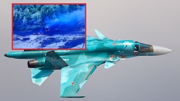 Війна в Україні.  Українці збили російський багатоцільовий літак Су-34