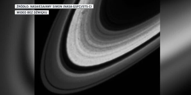 Сатурн.  У кільцях планети з'явилися спиці.  «Чарівний трюк природи»